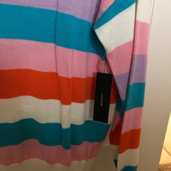 Lulu’s Candystrip Sweater, Size Small, NWT - Picture 5 of 6